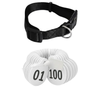 أرقام للاغنام لون ابيض من (01 إلى 100 )