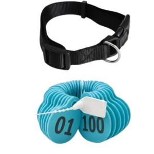 أرقام للاغنام لون ازرق من (01 إلى 100 )