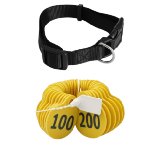 ارقام للاغنام لون اصفر من (101 إلى 200)