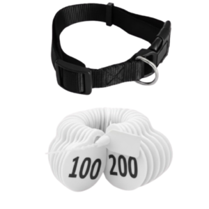 ارقام للاغنام لون ابيض من (101 إلى 200)