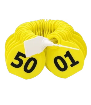 أرقام الاغنام لون اصفر