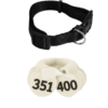ترقيم الرقبة للاغنام لون ابيض من (301 إلى 400)