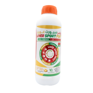 ليفِر سبورت فورت – منشط الكبد وإزالة السموم لحيوانات المزرعة