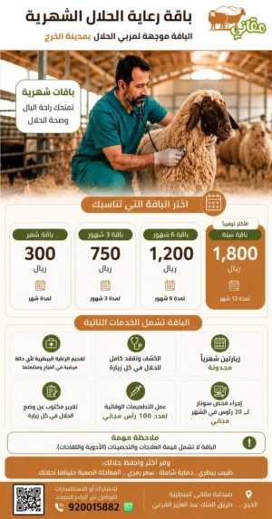 باقة رعاية الحلال الشهرية